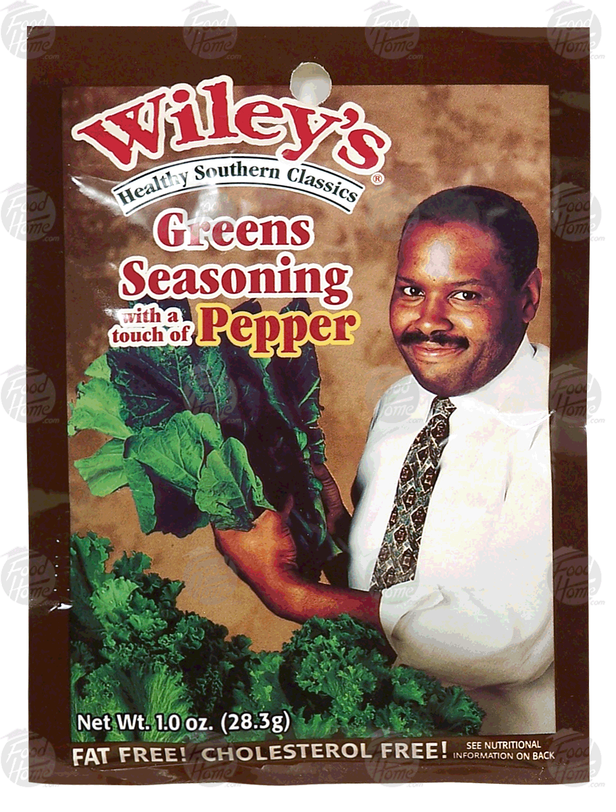 Wiley's Healthy Southern Classics greens seasoning with a touch of pepper Full-Size Picture